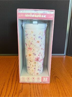 32 oz. Hydrapeak NOMAD Ice Blue Daisy Darling Artesian Insulated Tumbler